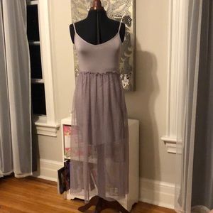 Beautiful lavender maxi dress